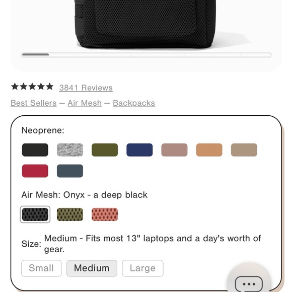 Dagne Dover DAKOTA AIR MESH BACKPACK (Medium) - Picture 10 of 11